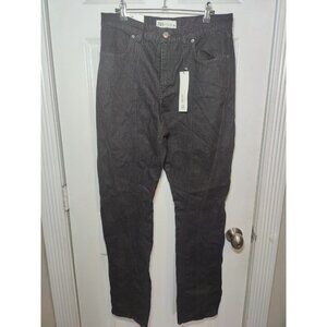 Zara The Panelled Denim In Black Slim Fit High-Rise Cotton Jeans 8 NWT 31x33.5